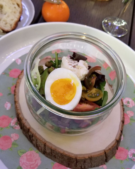 Spring Salad with Jammy Eggs